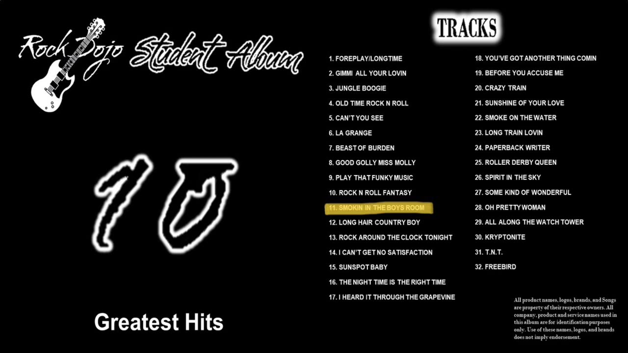 Rock Dojo Student Album Greatest Hits #1: Full Album
