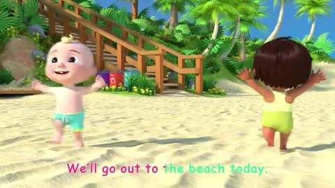 Play Outside at the Beach Song | CoComelon Nursery Rhymes & Kids Songs