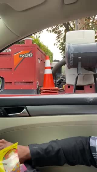 Ditch witch used for 5G installation