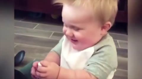 Lovely Laughing Baby