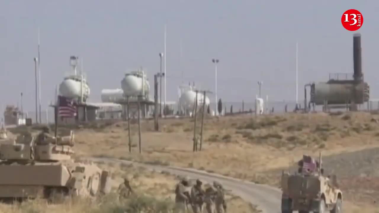 Missiles were fired at the US base in Syria