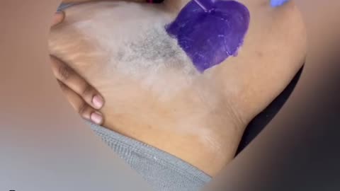 Underarm Waxing with Sexy Smooth Hypnotic Purple Seduction Hard Wax by @prettypaidwaxingg