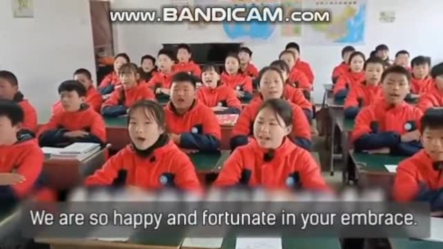 Chinese government preparing students for war!