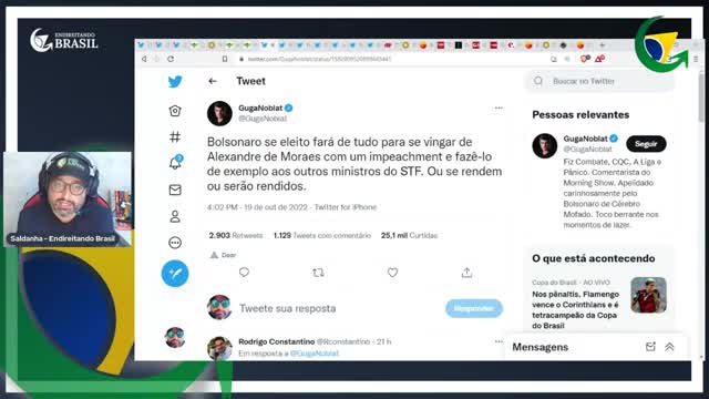 O SISTEMA ESTÁ EXPOSTO E TEM SEU CANDIDATO - by Saldanha - Endireitando Brasil