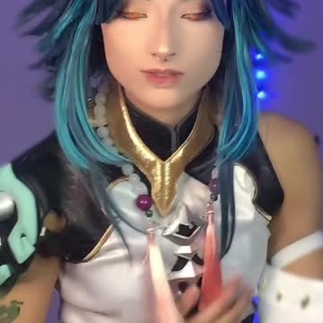 😈COSPLAY XIAO GENSHIN😈 #genshinimpact #xiao