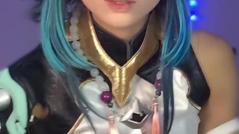 😈COSPLAY XIAO GENSHIN😈 #genshinimpact #xiao