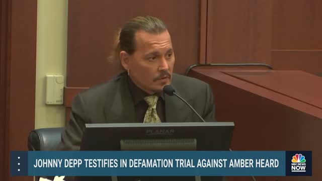 Johnny Depp Testifies In Defamation Trial Against Amber Heard NBC News