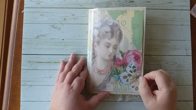 Two Romantic Junk Journal flip through