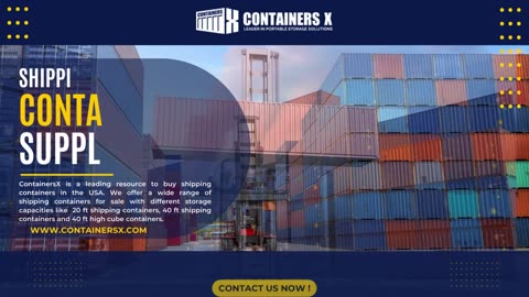 Shipping Containers for Sale