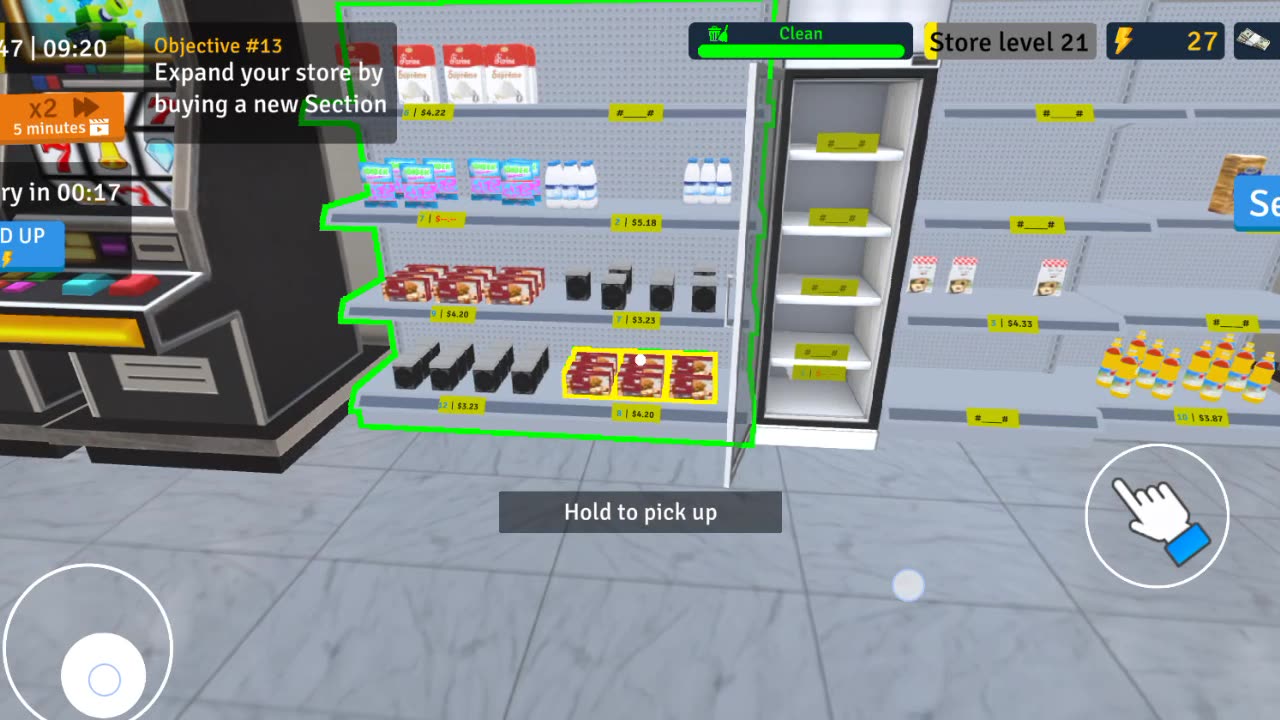 Supermarket mobile simulator gameplay 2024 #SupermarketSimulator