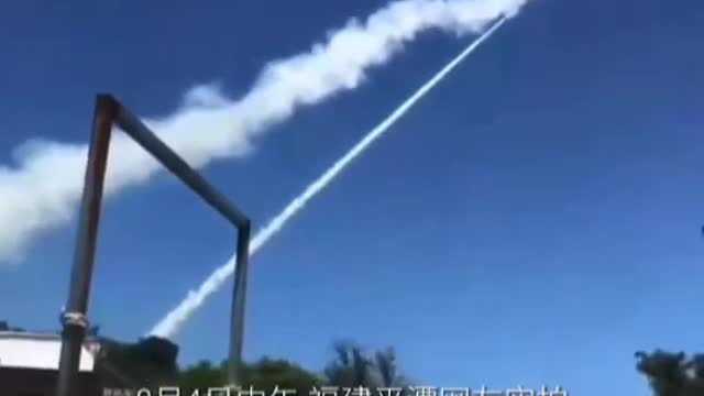 Latest Footage: Chinese PLA conducted live-fire drills over Taiwan Strait