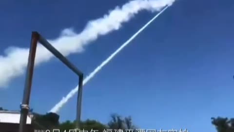 Latest Footage: Chinese PLA conducted live-fire drills over Taiwan Strait