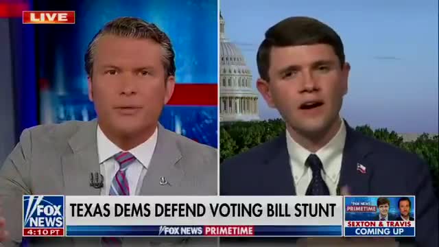 Texas democrat gets destroyed on live TV