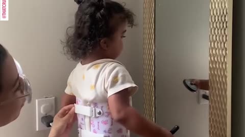 Mom and daughter sing beautiful self-love song