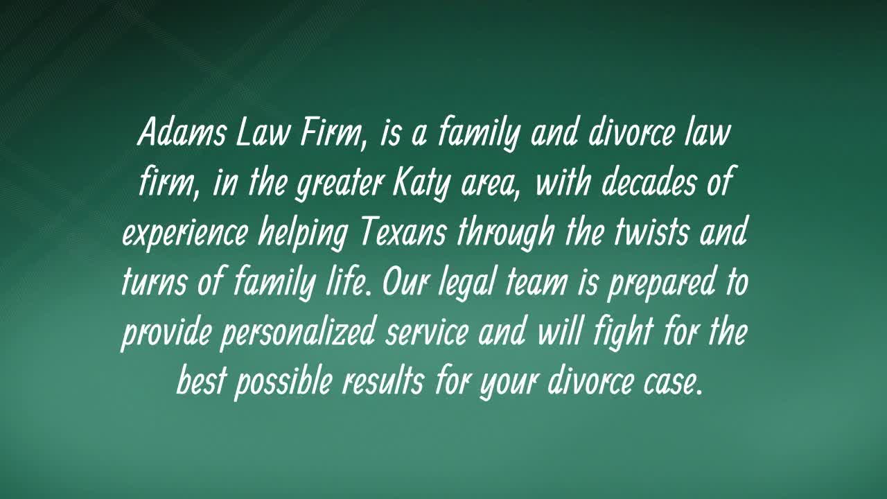 katy divorce lawyer