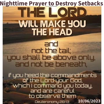 Nighttime Prayer to Destroy Setbacks #youtubeshorts #grace #jesus #mercy #faith #blessed #love #fyp