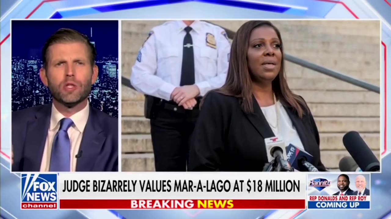 THIS IS THE WEAPONIZATION OF JUSTICE! ERIC TRUMP
