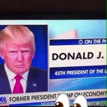 President Trump: Biden not controlling the government, there's a cable! #TrumpWon