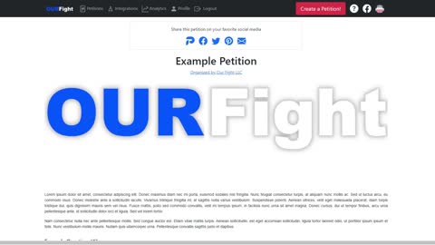 Set petition's merchant integration