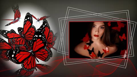 Woman Butterfly - Project for Proshow Producer