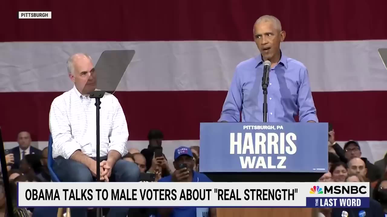 Lawrence: Obama Jabs Trump While Campaigning for Harris