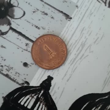 Singapore 1 cent 1980