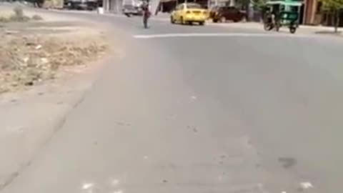 Doing a wheelie without the front wheel