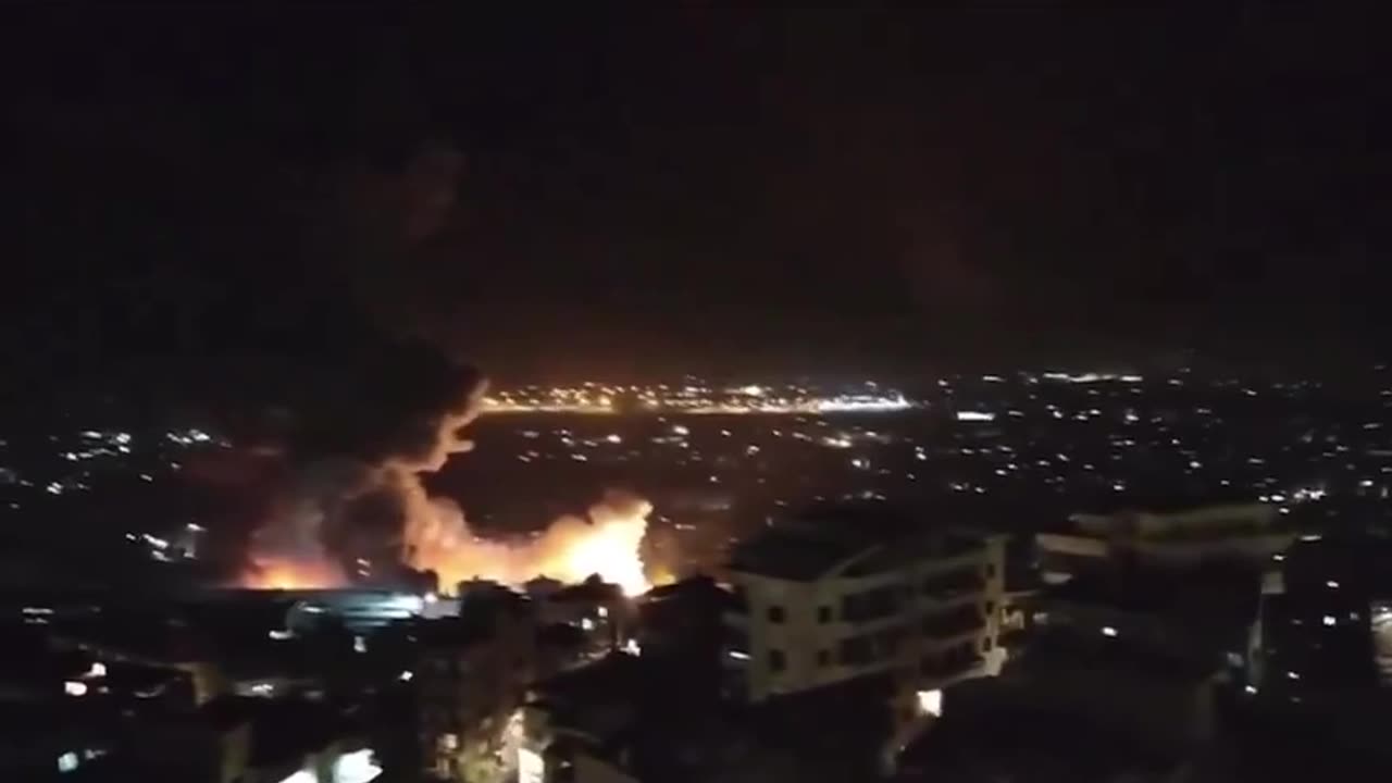 The IDF is now targeting strategic terrorist targets of Hezbollah in Beirut