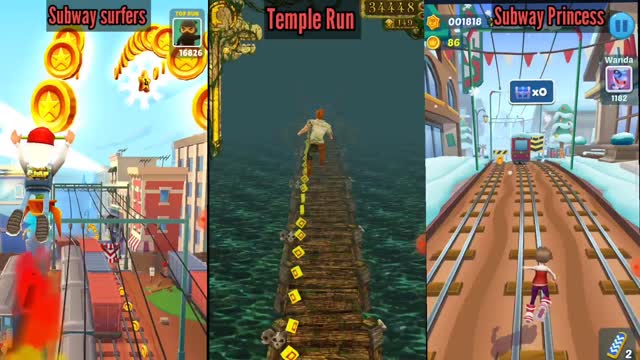 Temple run vs Subway surfers