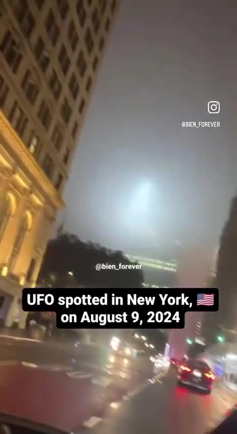 UFO IN NYC AUGUST 9 2004