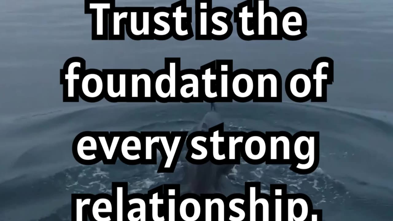 Trust and Relationships