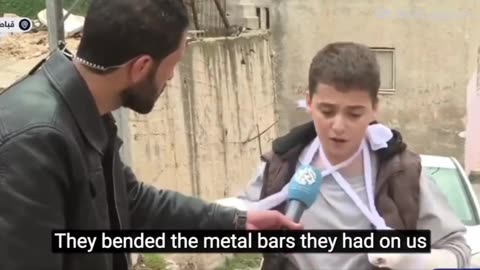 ►🚨▶◾️🇮🇱⚔️🇵🇸 Mohammed Nazzal, Palestinian youth HELD CAPTIVE BROKE HIS FINGERS ARMS