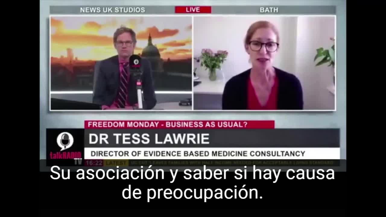 Dra. T. Lawrie "No existe un medicamento con tantas muertes asociadas en la historia de la medicina