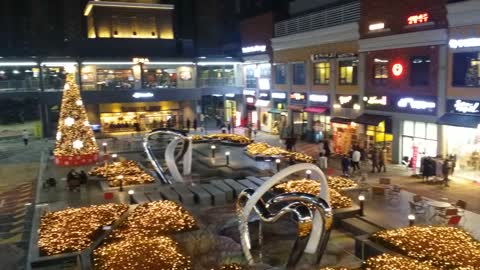 Korea Gyeonggi-do Dongtan Jars Market night view