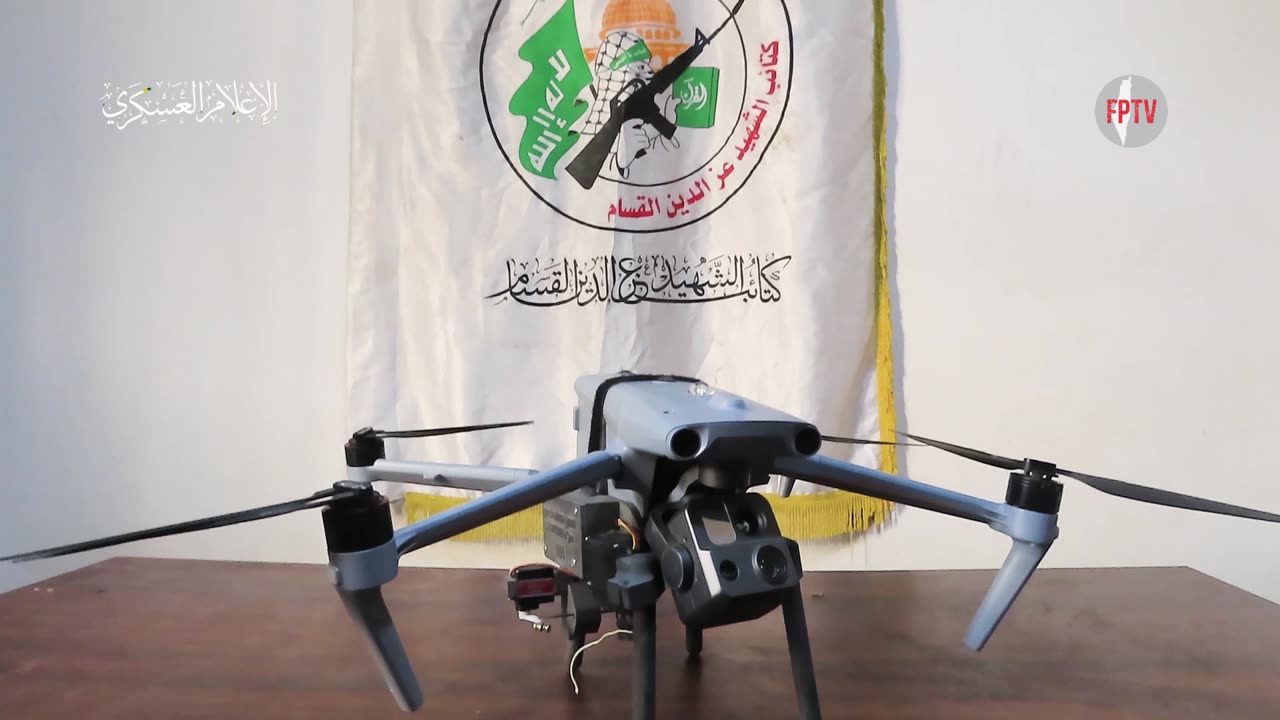 (EN Translated) al-Qassam Brigades (Ha-mas) captures an EVO MAX drone, 24 June, 2024