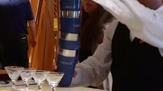 Quadruple martini pour