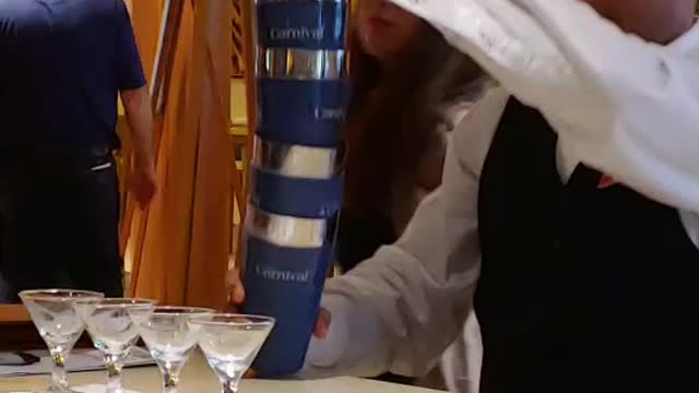 Quadruple martini pour