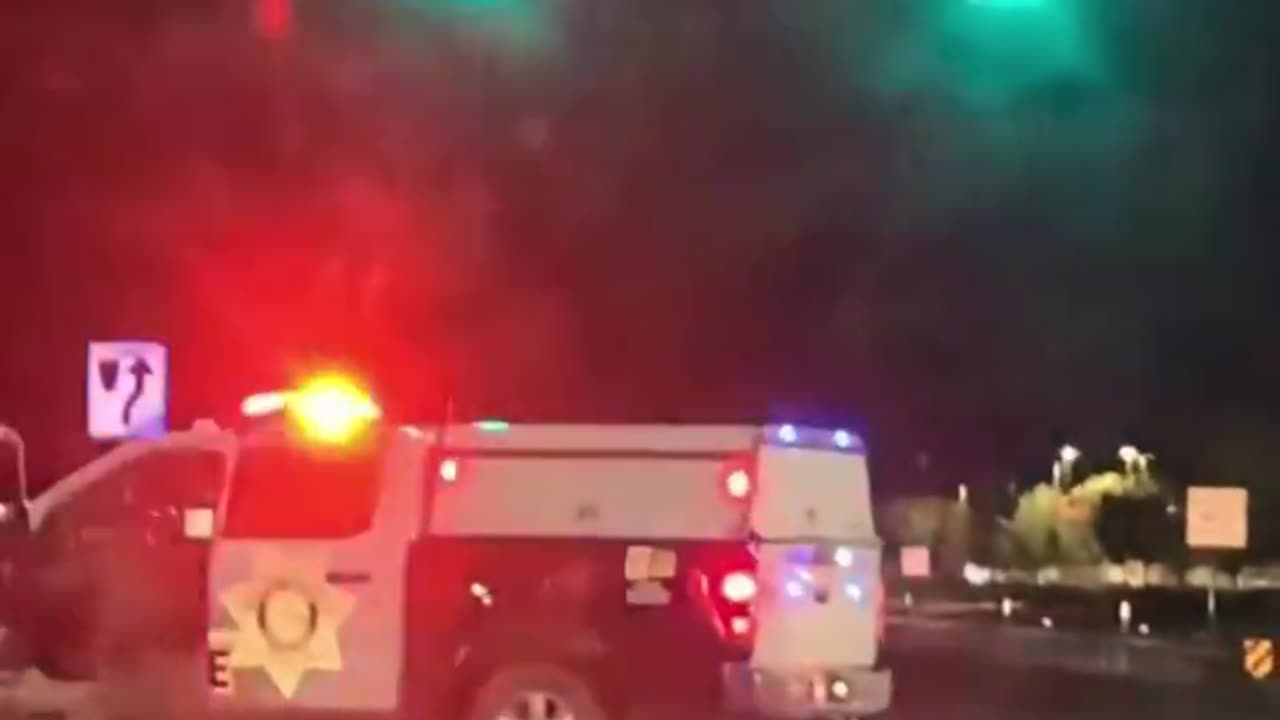 Naked Man Steals Cop's Truck