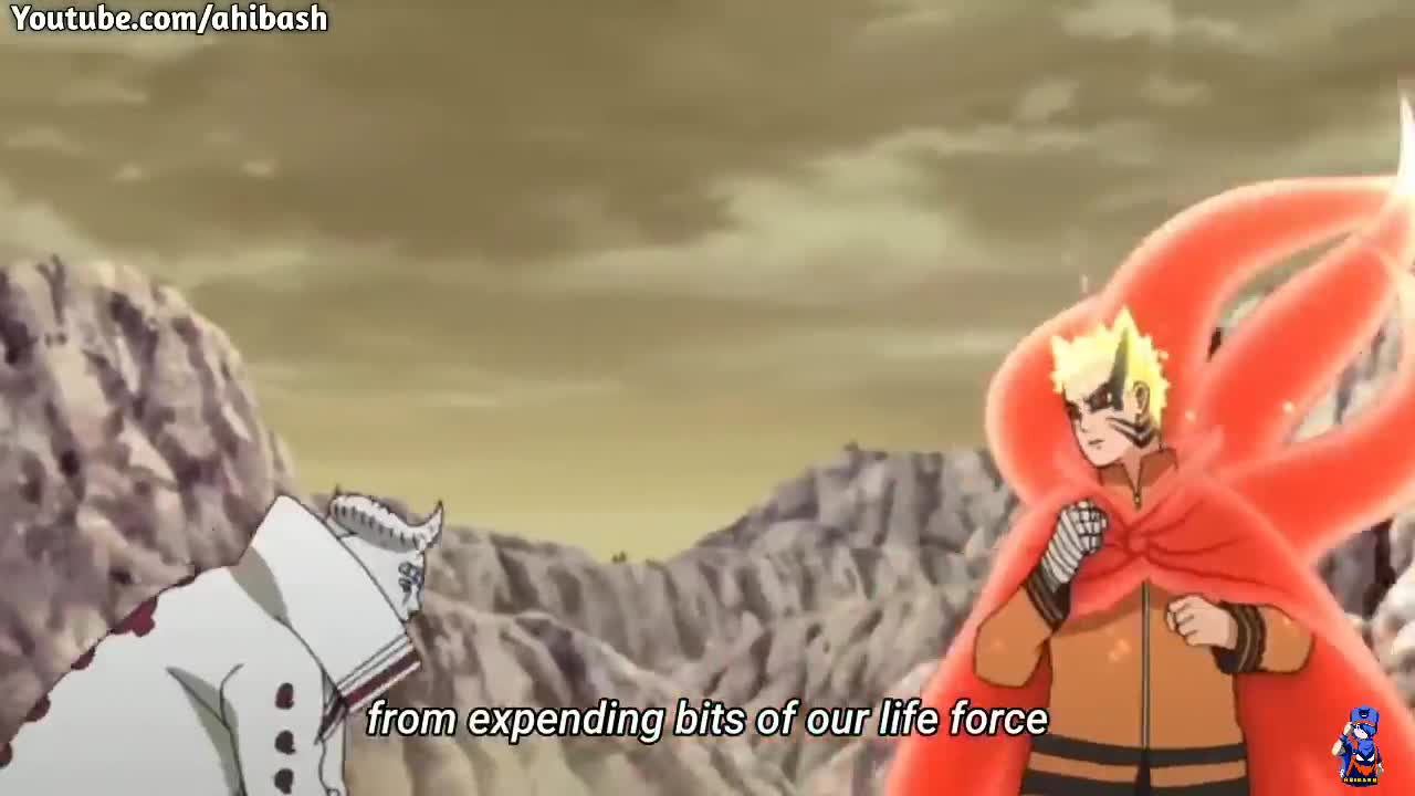 Baryon Mode Naruto VS Isshiki Otsutsuki