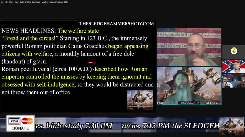 THE SLEDGEHAMMER SHOW SH352 THE FALL OF ROME