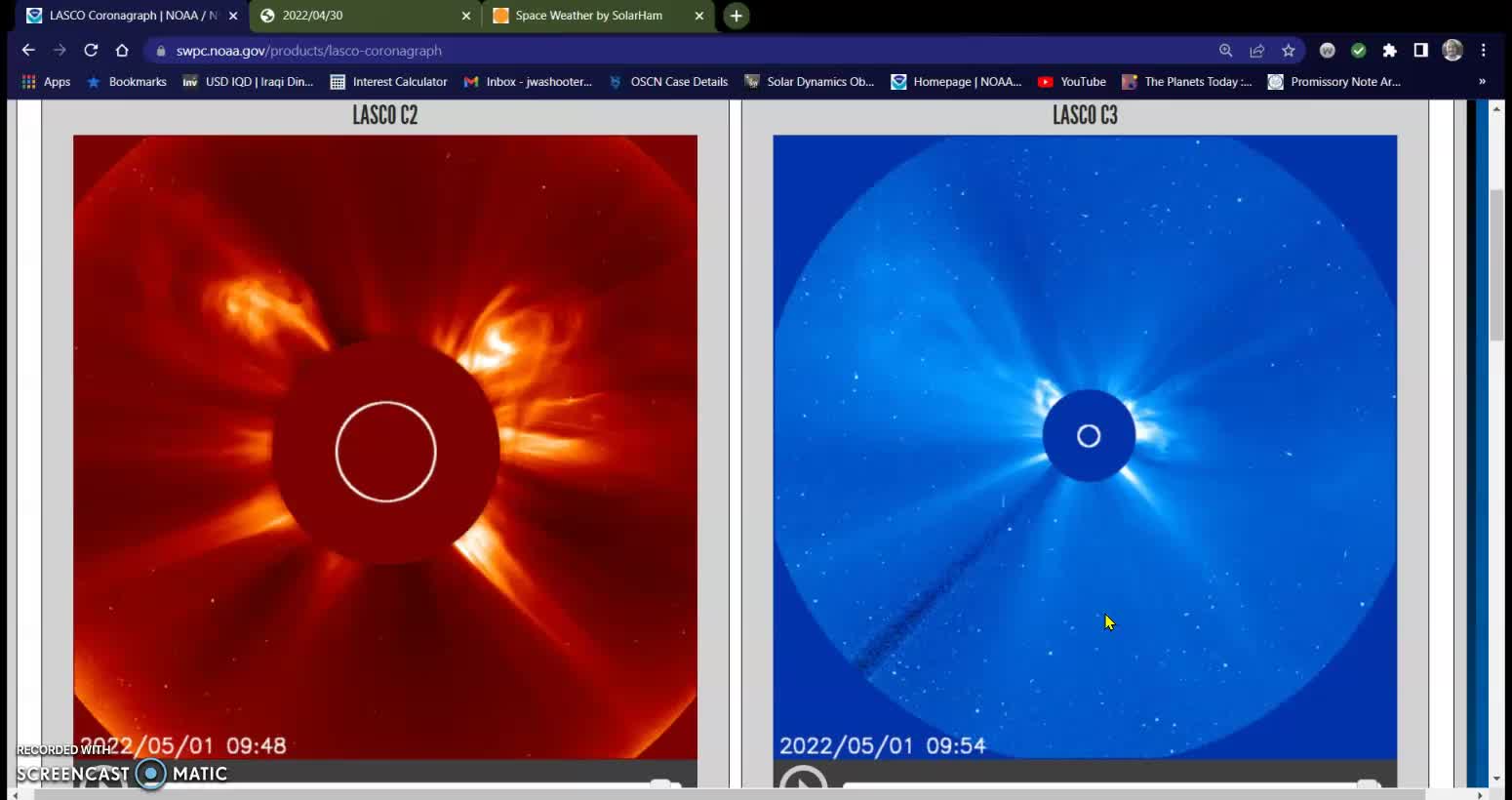 Quick Solar Update, UFO's, Get outside