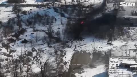 Ukraine's Airborne Brigade destroys Russian tanks with launchers