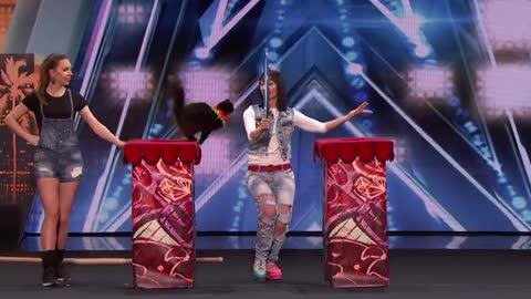 The Savitsky Cats: Super Trained Cats Perform Exciting Routine - America's Got Talent 2018