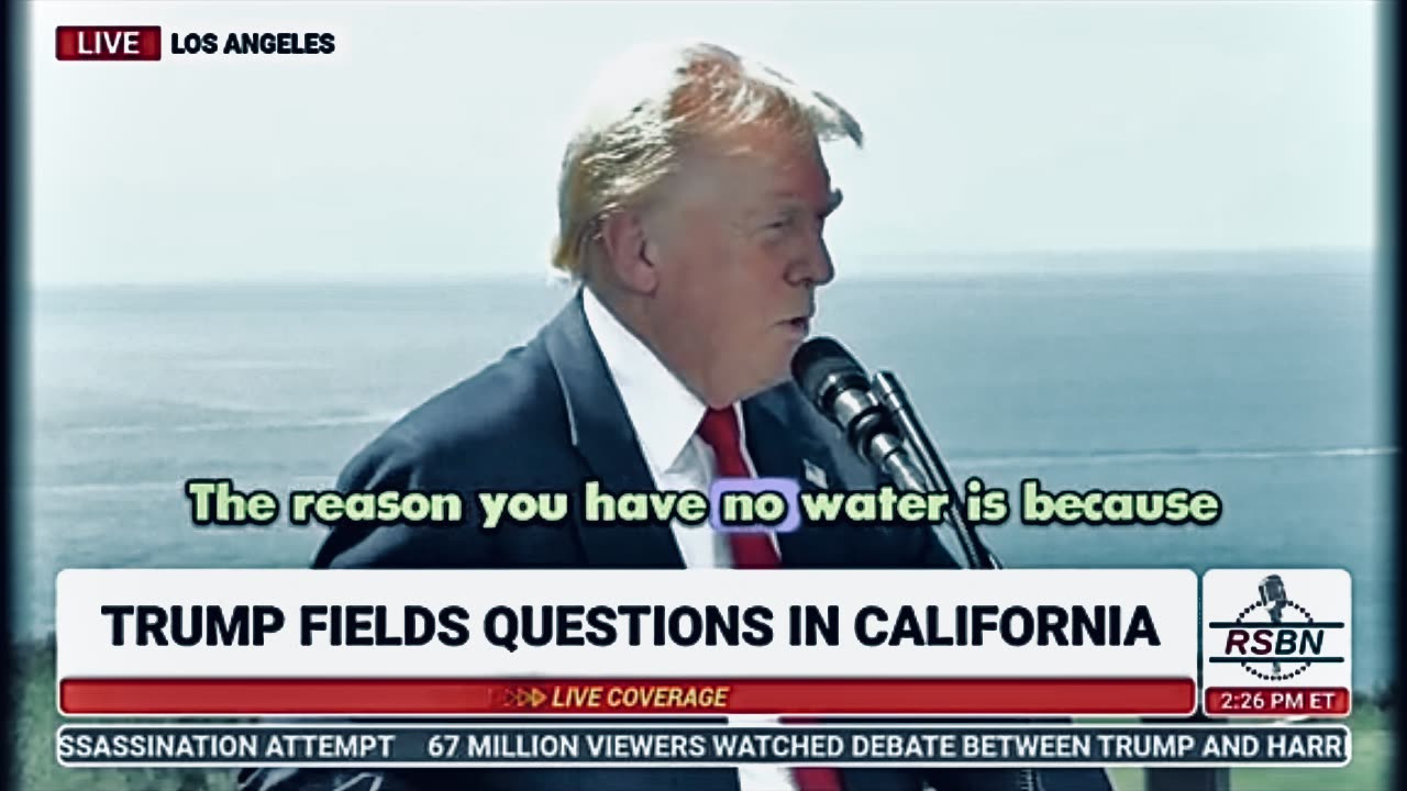 Trump on California