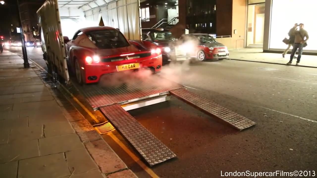 Red Ferrari Enzo