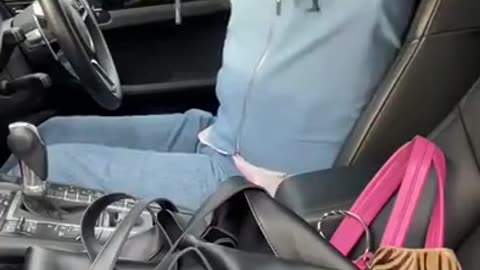 Women get into vehicles like...
