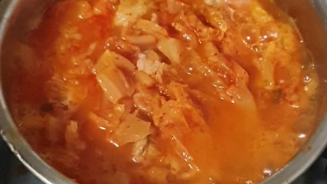 Yammy Korean food - Kimchi stew