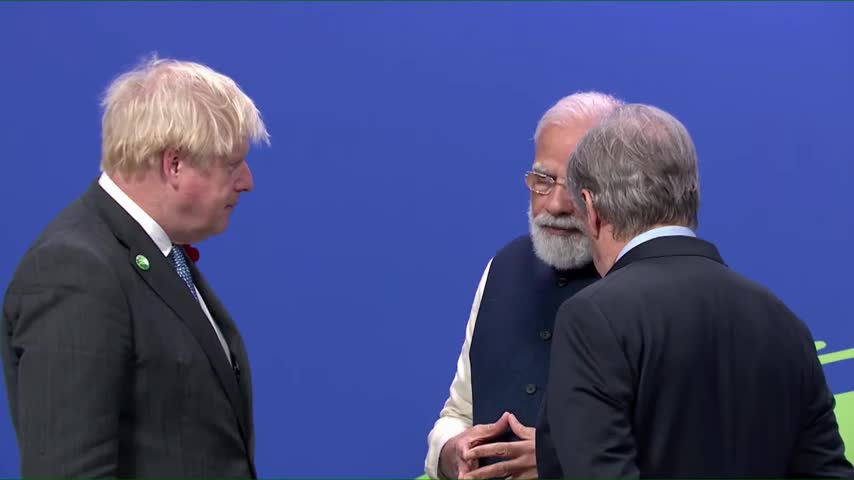 || Narendra Modi Meets Johnson ||
