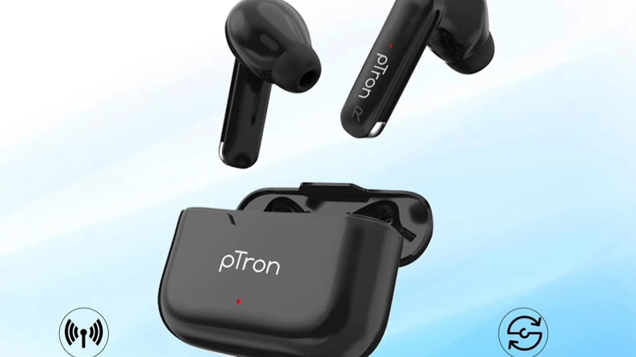 PTron Bassbuds Duo in Ear Earbuds