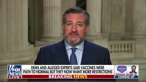 Cruz on Vax Mandates: The Left Doesn't Believe in Your Privacy